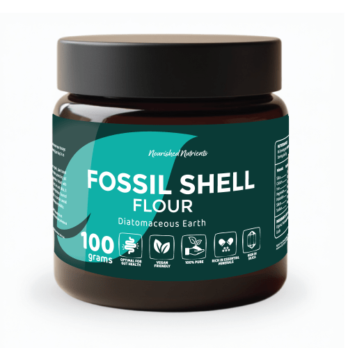 Fossil Shell Flour (Diatomaceous Earth) Powder – Detoxify & Rebalance Naturally (100g, 800g, 2.7kg, 4.8kg)