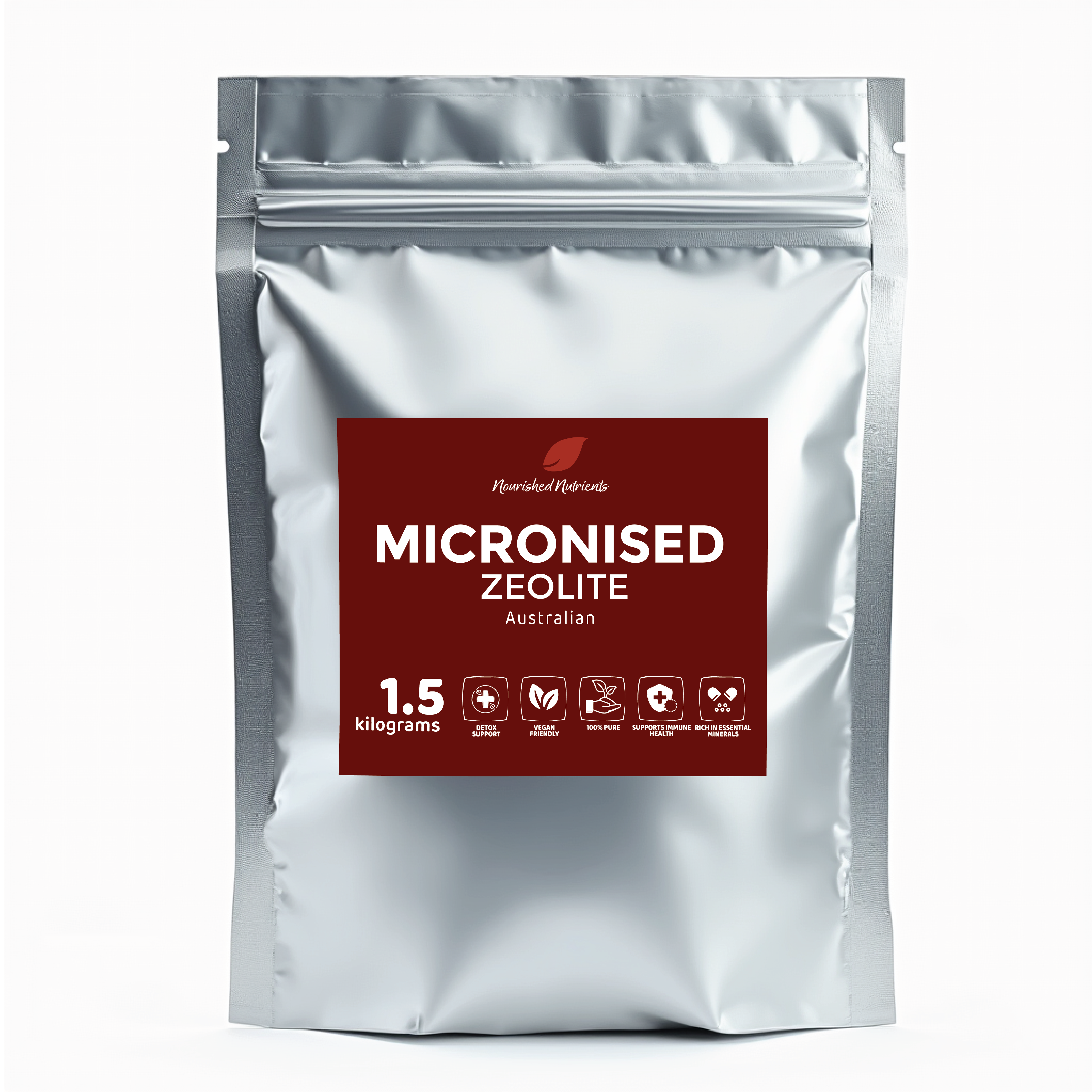 Australian Micronised Zeolite Powder – Natural Volcanic Detox Support (250g, 1.5kg) - Image 3